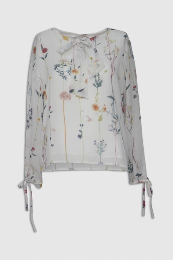 Md´M_ Blusa estampada floral - Imagen 1