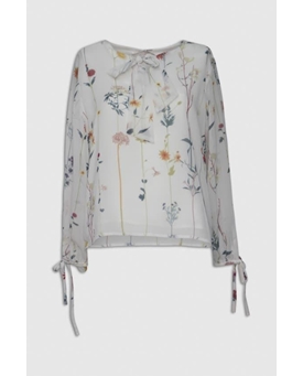 Md´M_ Blusa estampada floral - Imagen 1