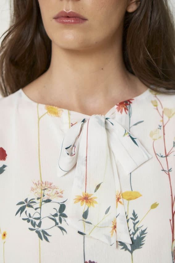 Md´M_ Blusa estampada floral - Imagen 4