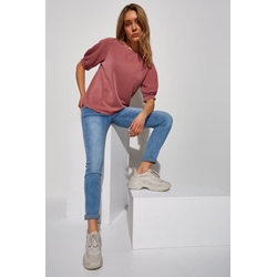 Md´M_ Blusa manga abullonada rosetón - Imagen 2