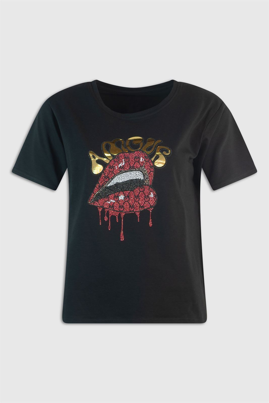 Md´M_ Camiseta estampado labios - Imagen 1