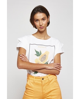 Md´M_ Camiseta papaya algodón - Imagen 1