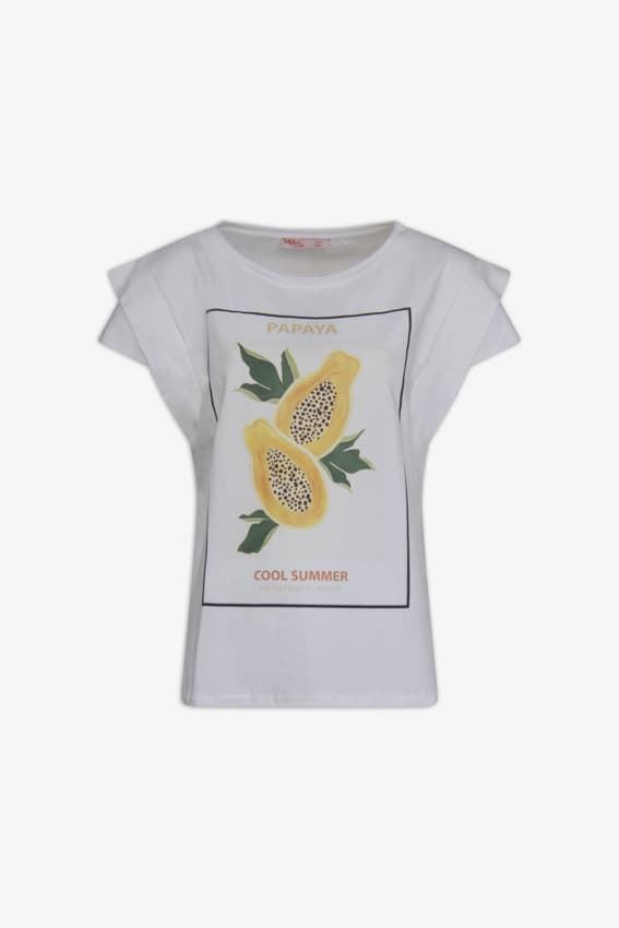 Md´M_ Camiseta papaya algodón - Imagen 4