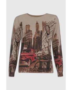 Md´M_ Jersey estampado NY - Imagen 1