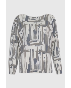 Md´M_ Jersey punto fino manchas grises - Imagen 1