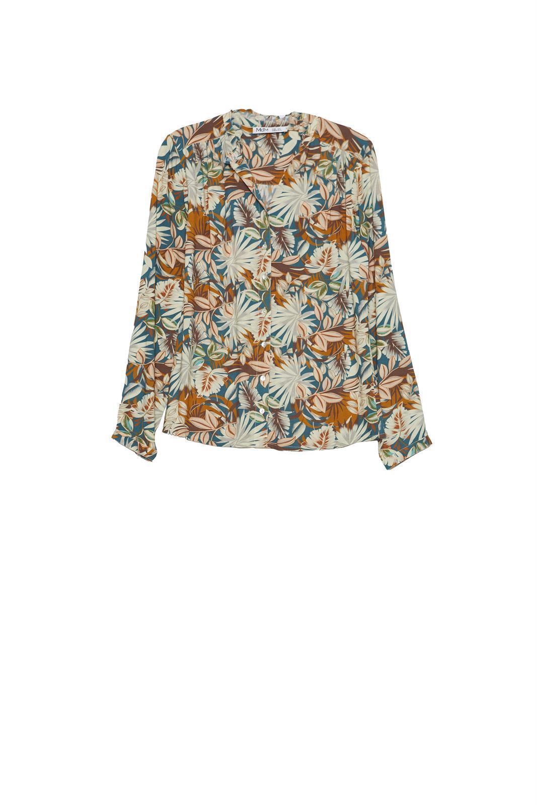 Md´M Leyenda_ Blusa estampado tropical - Imagen 1