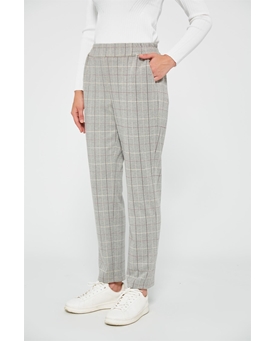 Md´M_ Pantalón cuadros gris - Imagen 2