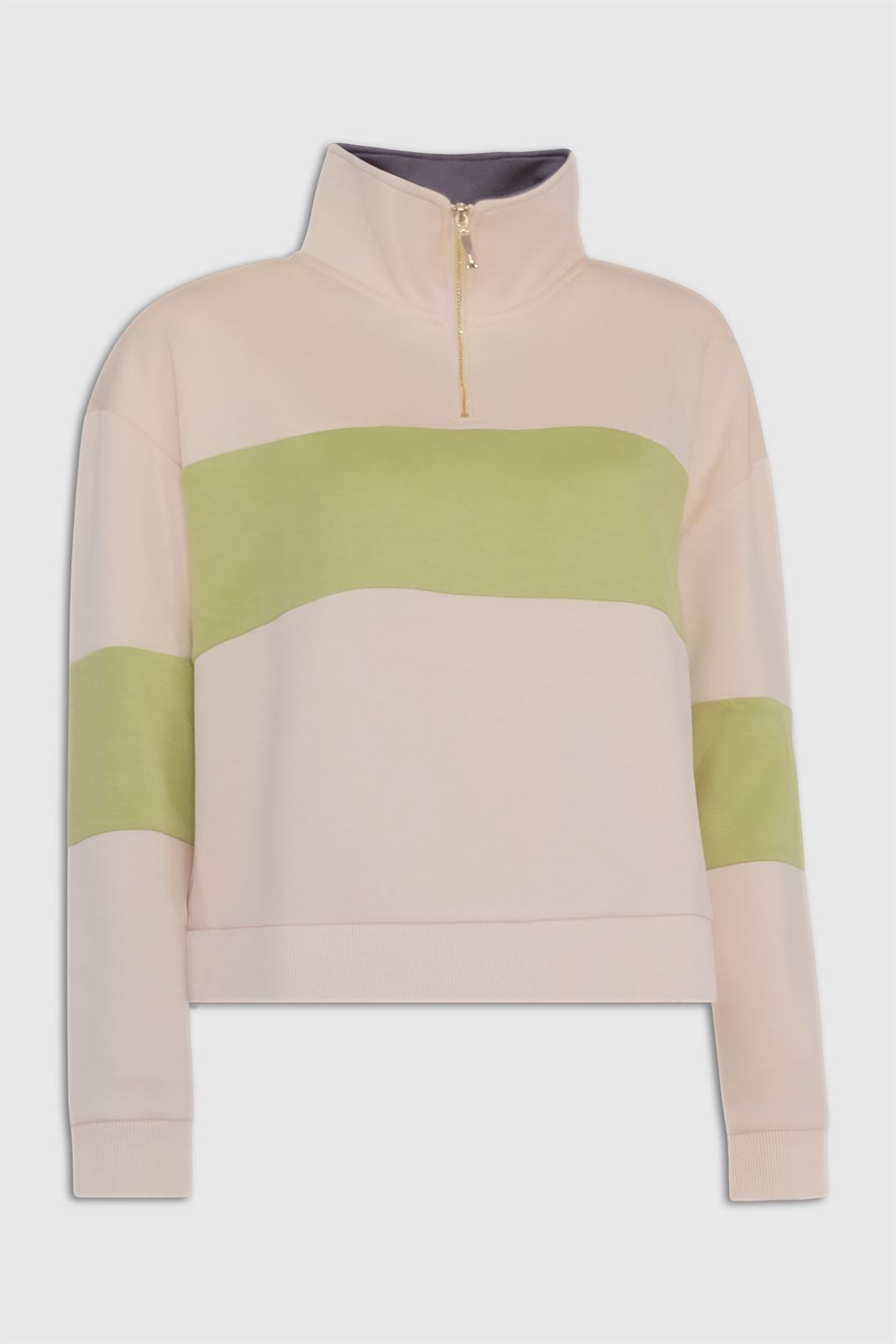 Md´M_ Sudadera punto beige - Imagen 1