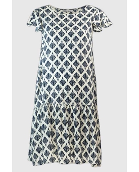 Md´M_ Vestido corto estampado conchas - Imagen 1