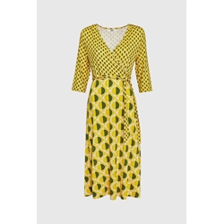 Md´M_ Vestido de punto estampado geométrico - Imagen 1