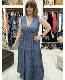 Md´M_ Vestido denim largo - Imagen 2