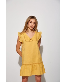 Md´M_ Vestido detalle Plumeti - Imagen 1