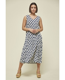 Md´M_Vestido largo estampado conchas - Imagen 1