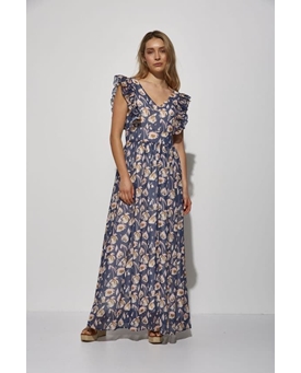 Md`M_ Vestido largo estampado floral - Imagen 1