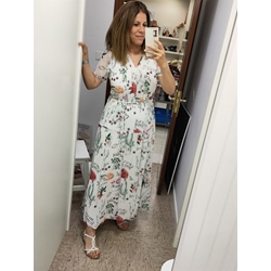 Md´M_ Vestido largo estampado - Imagen 1