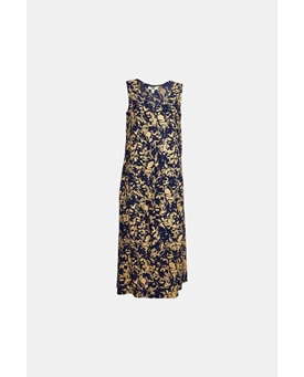 Md´M_ Vestido largo flor bicolor - Imagen 2