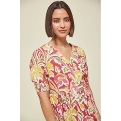 Md´M_ Vestido midi camisero estampado - Imagen 2