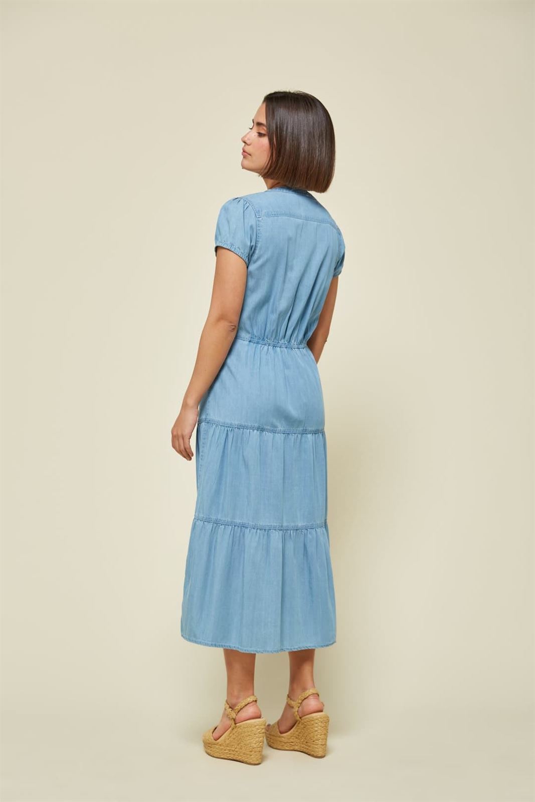 Md´M_ Vestido midi denim - Imagen 3