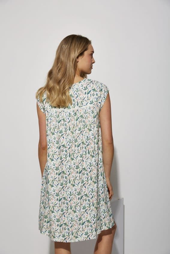 Md´M_ Vestido verde estampado - Imagen 2