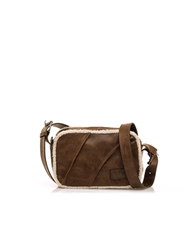 Mtng-Mustang_ Bolso bandolera cuero con pelo - Imagen 1