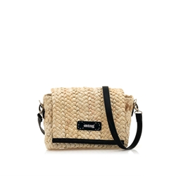 Mtng-Mustang_ Bolso bandolera rafia - Imagen 1