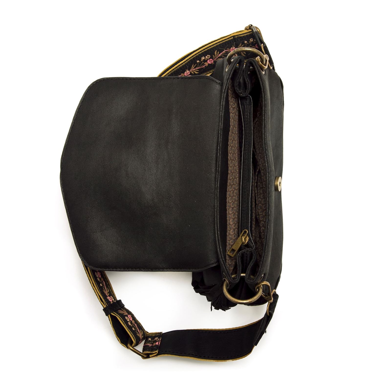 Mtng-Mustang_ Bolso bandolera sac negro - Imagen 5