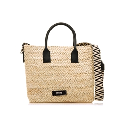 Mtng-Mustang_ Bolso grande rafia Elana - Imagen 1