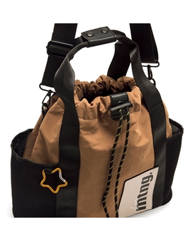 Mtng-Mustang_ Bolso tipo bombonera arena - Imagen 2