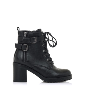 Mtng-Mustang_ Botín Burny negro chica - Imagen 1