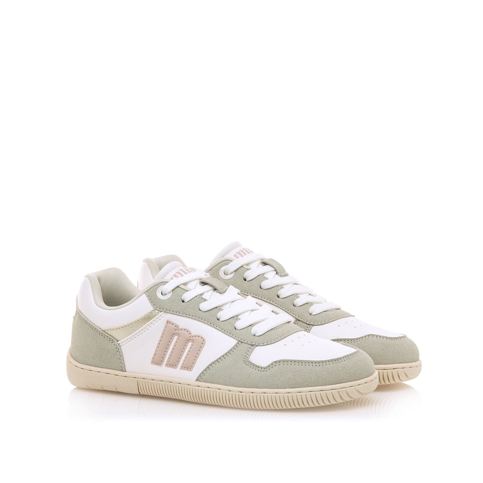 Mtng-Mustang_ Deportivo barefoot plity off white - Imagen 5