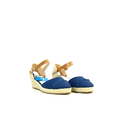 Mustang_ Alpargata cuña marino - Imagen 2