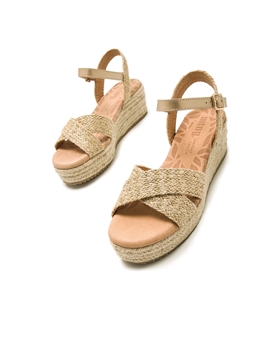 MUSTANG_Sandalia Yute Champagne - Imagen 2
