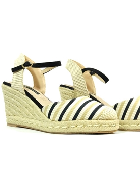 Mustang_ Sandalia Strip negro - Imagen 2