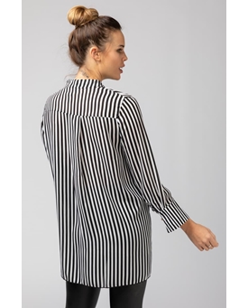 Nano de la Rosa_ Blusa listas negras - Imagen 2