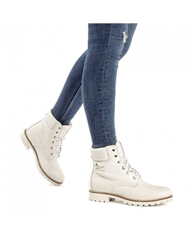 Panama Jack_ Bota piel napa blanco - Imagen 2