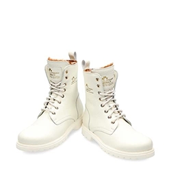 Panama Jack_ Bota piel napa blanco - Imagen 2
