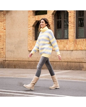 Panama Jack_ Bota piel nobuck crudo - Imagen 2