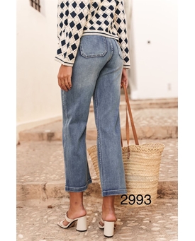 Pantalón campana tobillero - Imagen 2