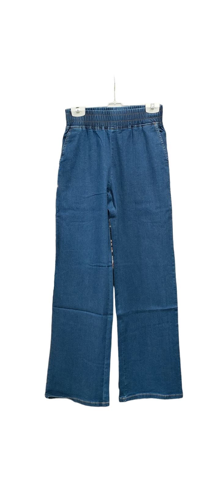 Pantalón denim ancho - Imagen 1