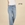 Pantalón denim campana - Imagen 1