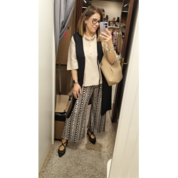 Pantalón flojo estampado - Imagen 1