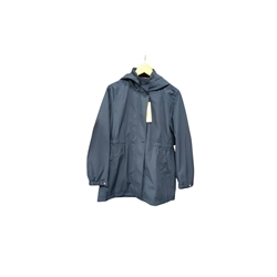 Parka en marino con capucha - Imagen 2