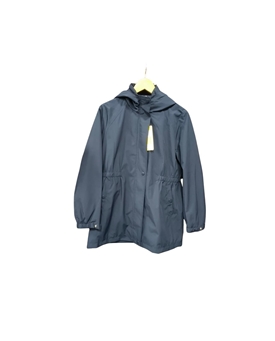 Parka en marino con capucha - Imagen 2