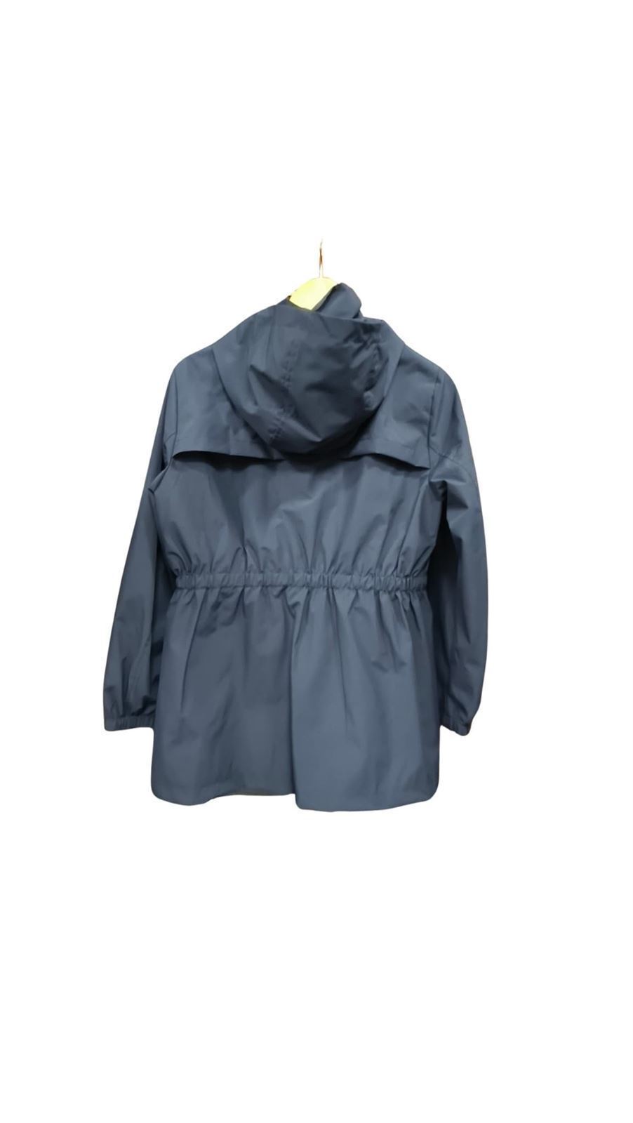 Parka en marino con capucha - Imagen 3