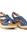 Paula Urban_ Sandalia cuña nudo azul - Imagen 2