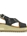 Paula Urban_ Sandalia cuña nobuck pixel negro - Imagen 1