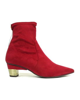 Pedro Miralles_ Botín ante elástico rojo - Imagen 1