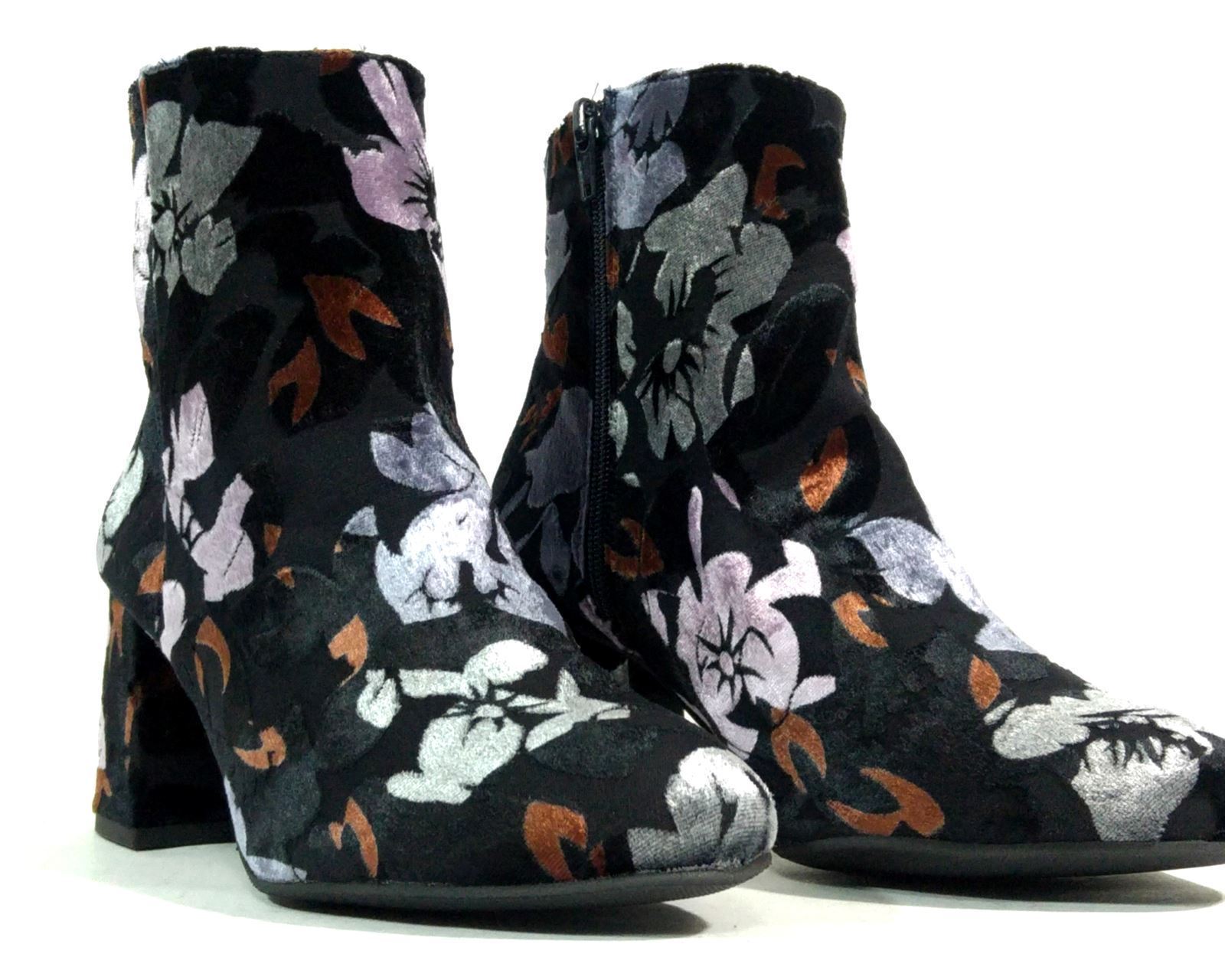 Miralles_ terciopelo flores mujer - BOTIN