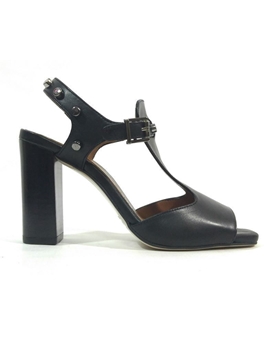 Pedro Miralles_ Sandalia Gazania oasis negro - Imagen 1