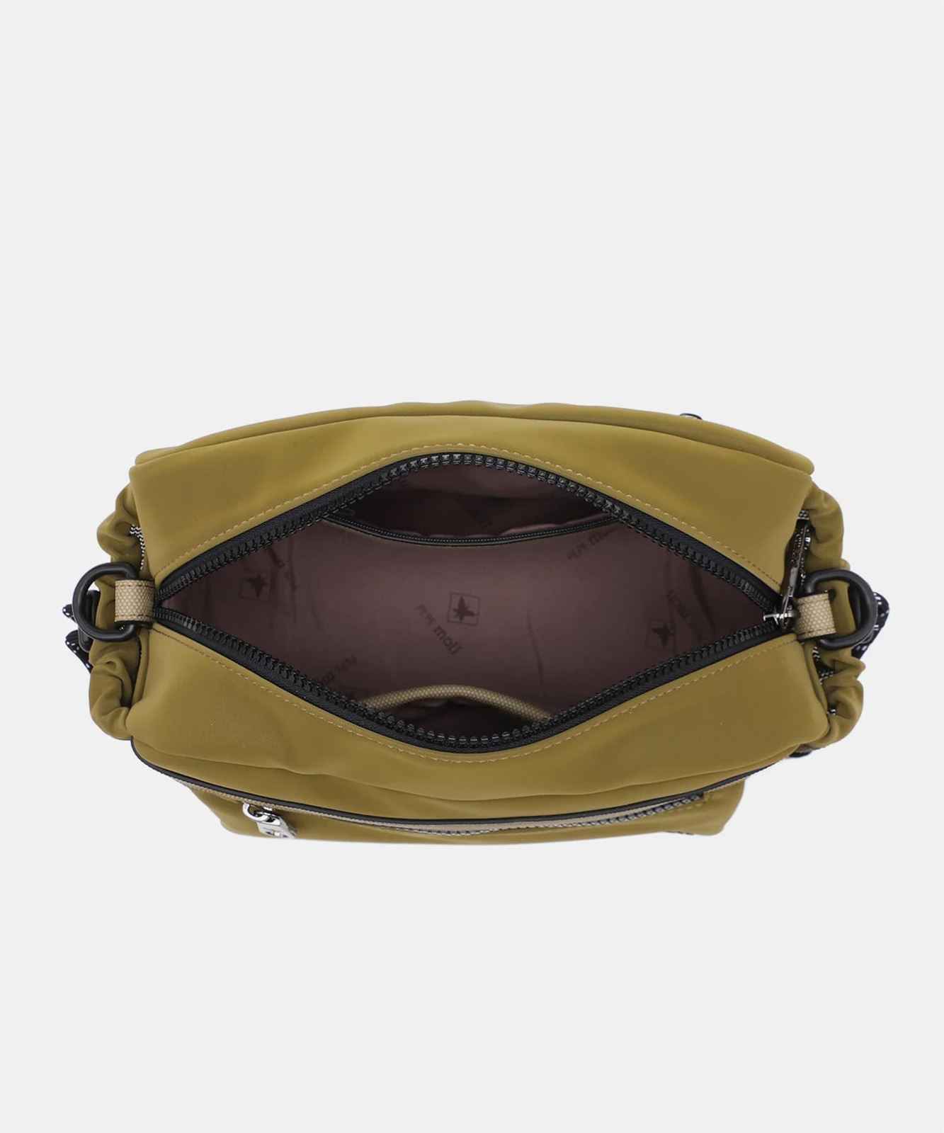 Pepe Moll_ Bolso bandolera Dora oliva - Imagen 4